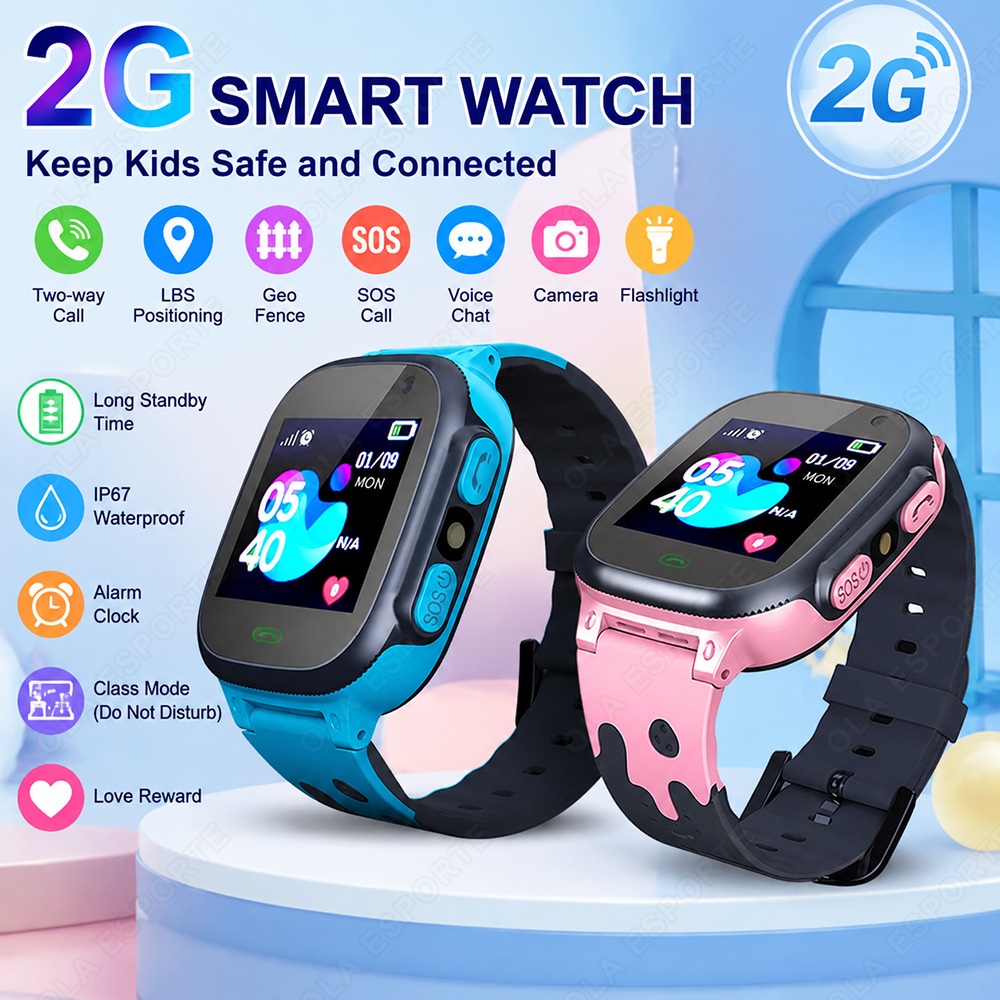 Smartwatch Watches For Kid Boy Waterproof - New Kids Smart Watch Child HD