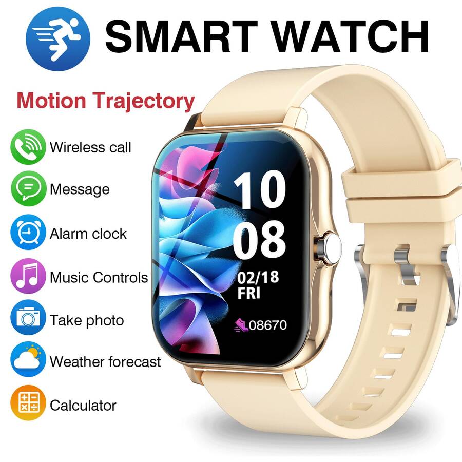 Smartwatch Watches Digital - Smart Watch With Wireless Calling -