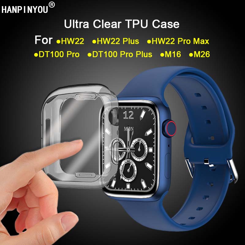 Watch Iwo - Full Clear Cover Silicon Mềm TPU