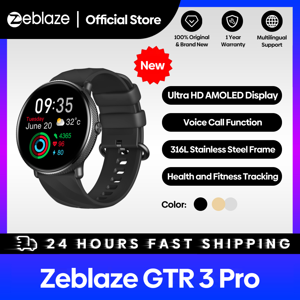 Watch Iwo - [World Premiere] Zeblaze GTR 3 Pro