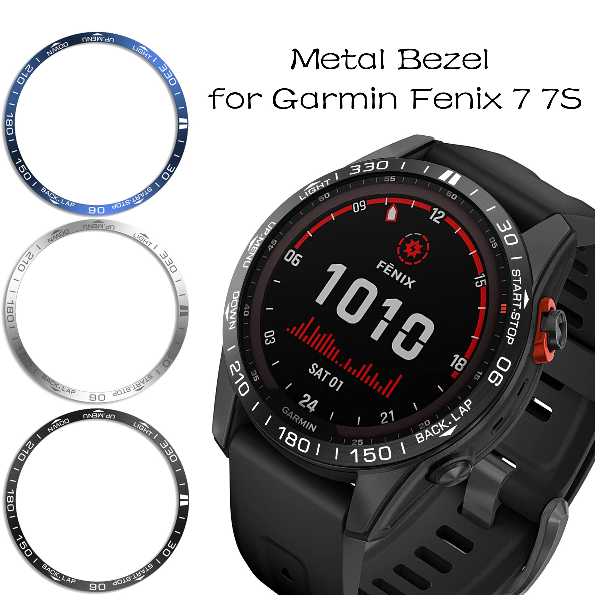 Smartwatch Ring Watches - Kim Loại Tạo Kiểu Ốp Viền