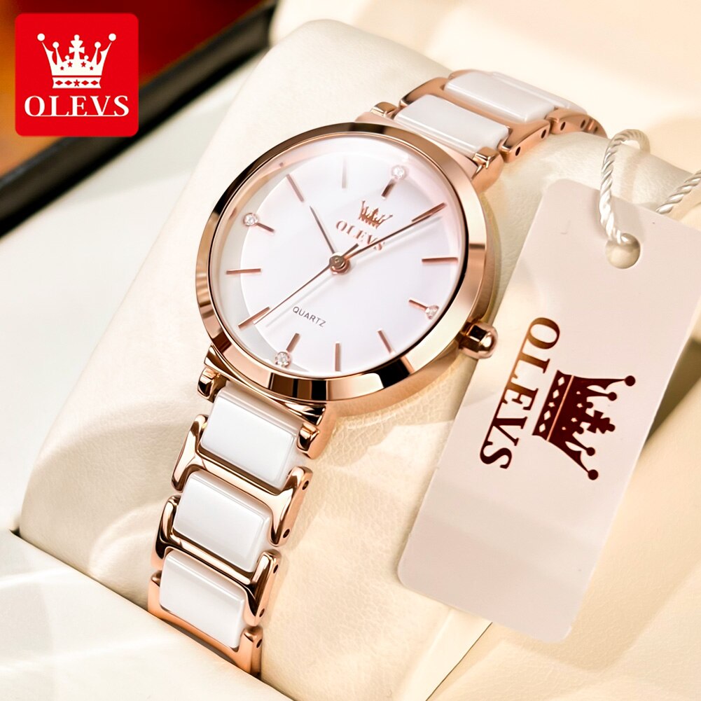 Minimalist Thin Watch - OLEVS Fashion Women Watches Relogio Feminino