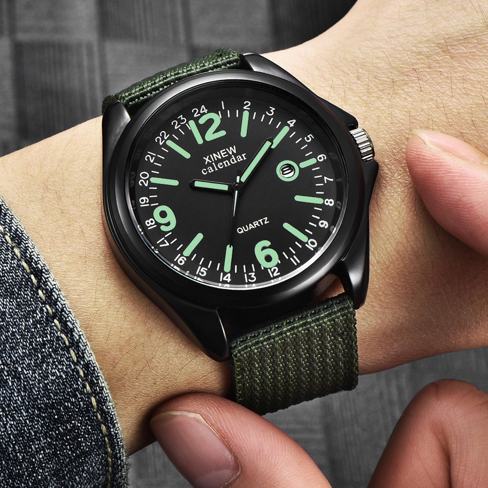 Military Mens Quartz Watch Bla - đánh giá và giá Smartwatch Watches For Men