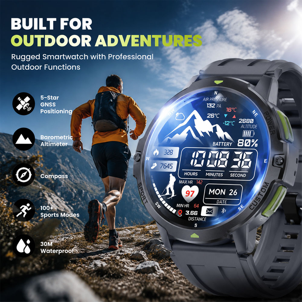 2026 NEW Military GPS Smartwat - đánh giá và giá Smartwatch Timex Watches For Men