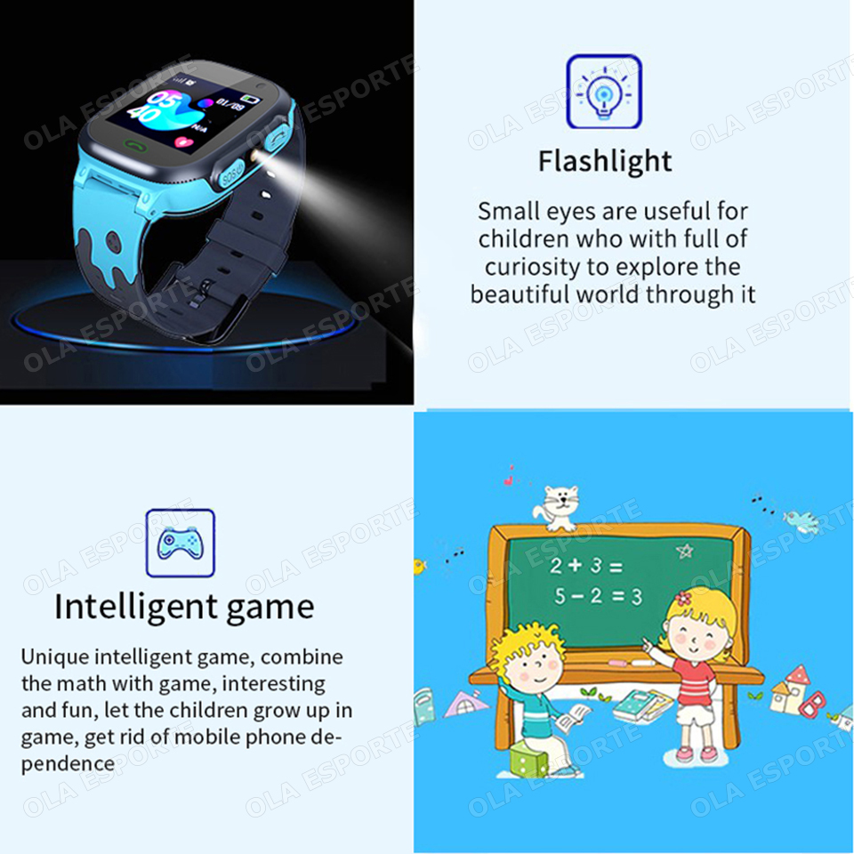 New Kids Smart Watch Child HD  - đánh giá và giá Smartwatch Watches For Kid Boy Waterproof