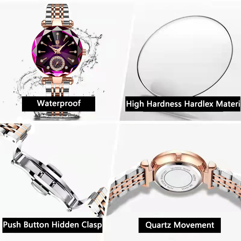 POEDAGAR Luxury Brand Ladies W - đánh giá và giá Minimalist Thin Watch