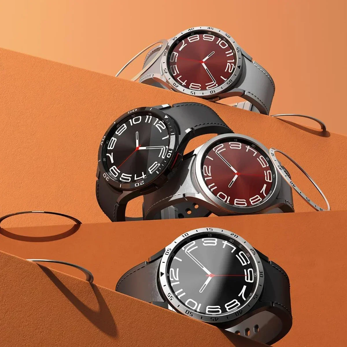 HOT Metal Bezel Ring For Samsu - đánh giá và giá Smartwatch Ring Watches