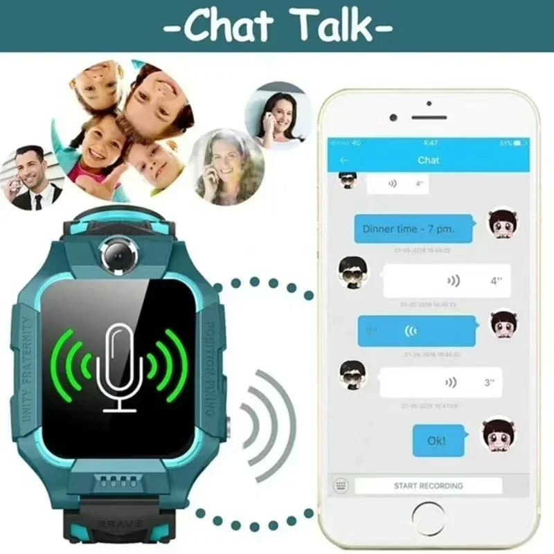 Lenovo 5G Kids Smart Watch Gif - đánh giá và giá Smartwatch Watches For Kid Boy Waterproof