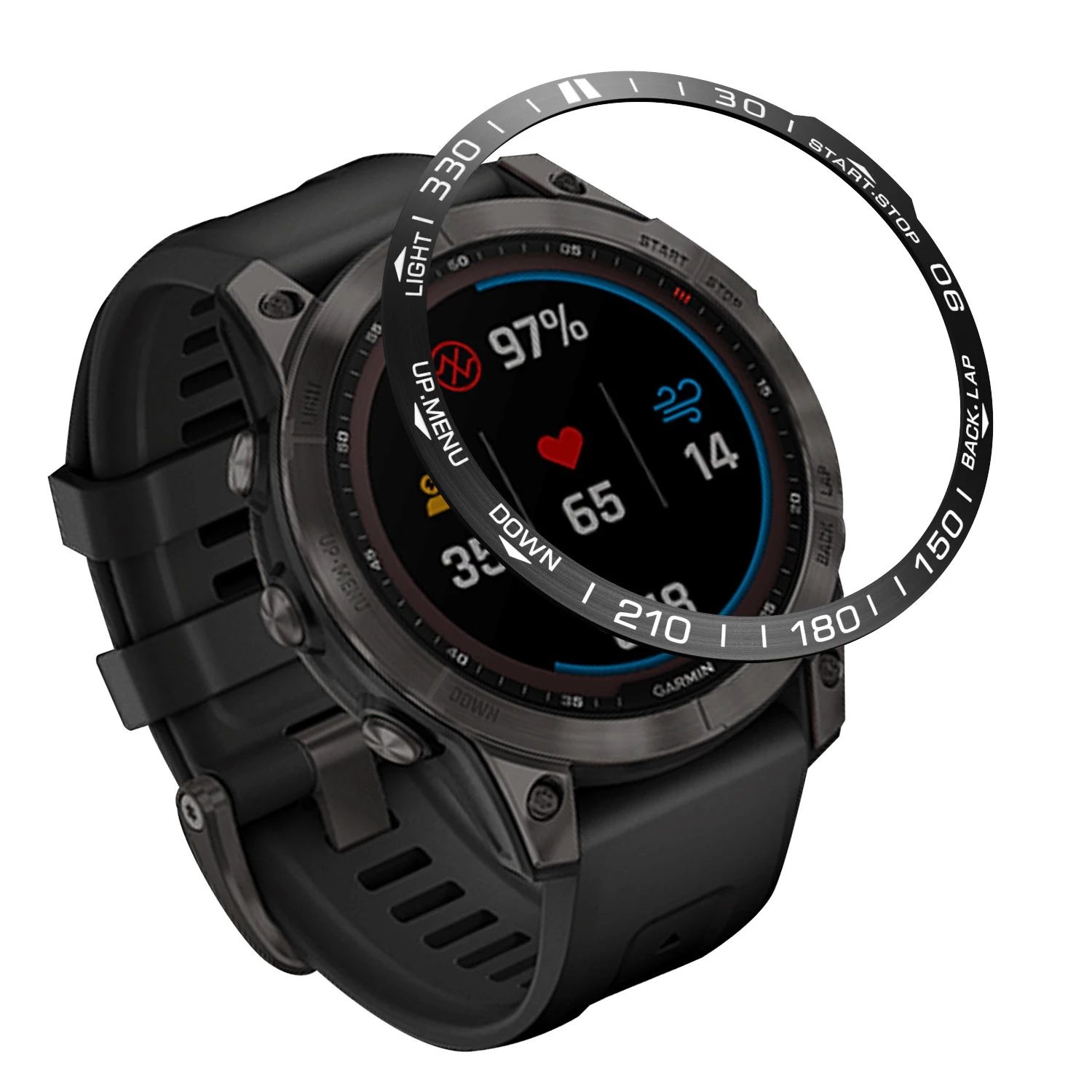 Bezel for Garmin Fenix 7 7X 6  - đánh giá và giá Smartwatch Ring Watches