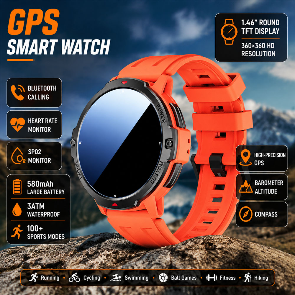 NEW 6-Axis Gyroscope Military  - đánh giá và giá Smartwatch Timex Watches For Men