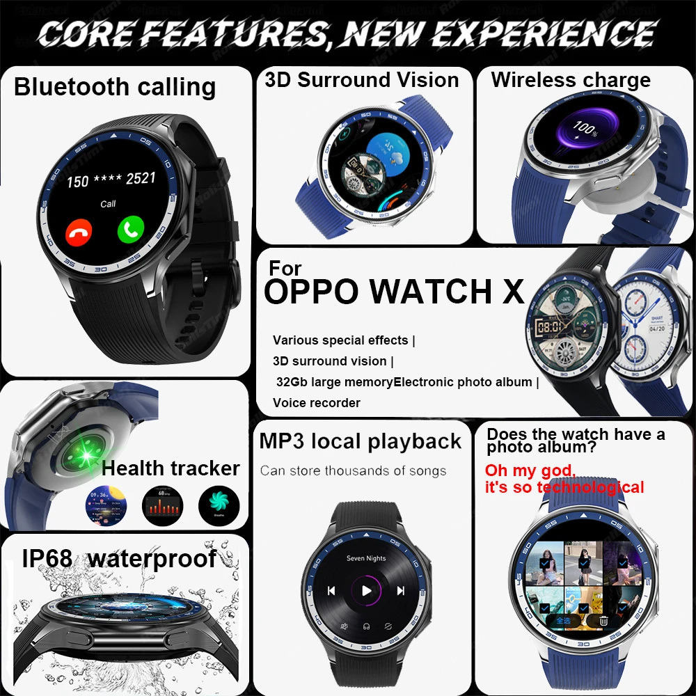 1.43 AMOLED Smart Watch 3D Sur - đánh giá và giá Timex Watches Smartwatch