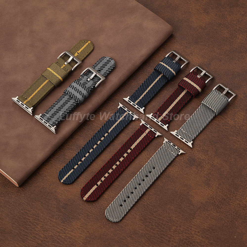 Fashion Casual Men Nylon Watch - đánh giá và giá Smartwatch Apple Watches For Men