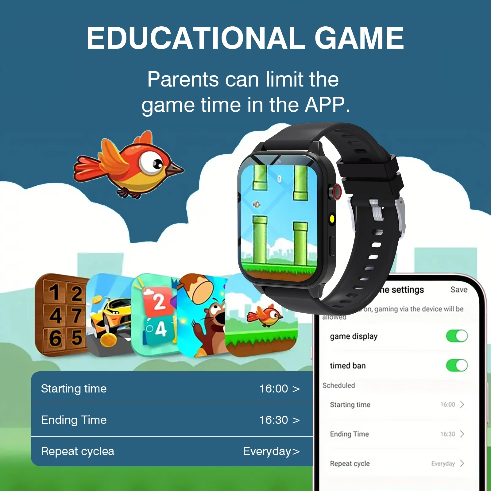 Kids′s Smart Watch 18 Games Ca - đánh giá và giá Smartwatch Digital Watches For Kid Boy