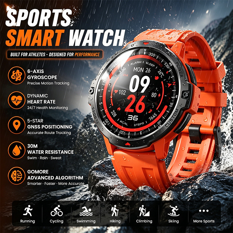 Smart Sports Watch GNSS Positi - đánh giá và giá Smartwatch Timex Watches For Men