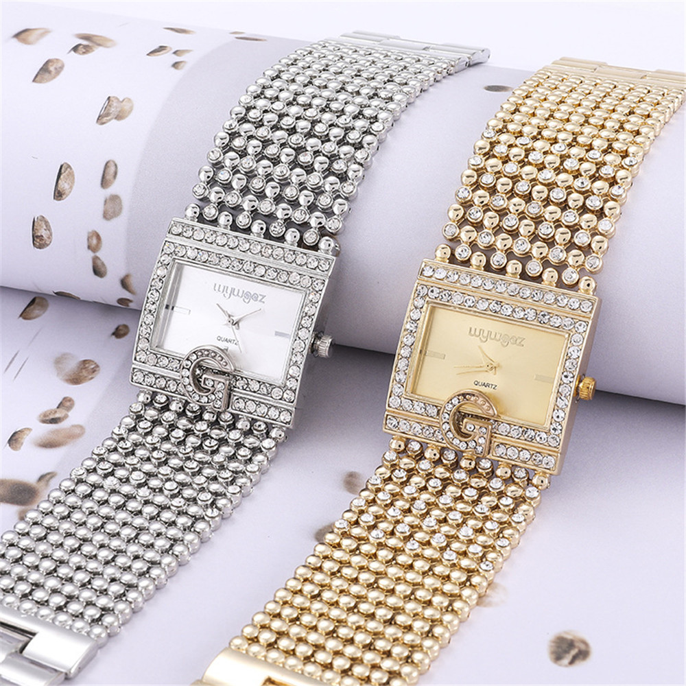 Đơn Giản Vuông Vàng Đồng Hồ Nữ - đánh giá và giá Minimalist Thin Watch