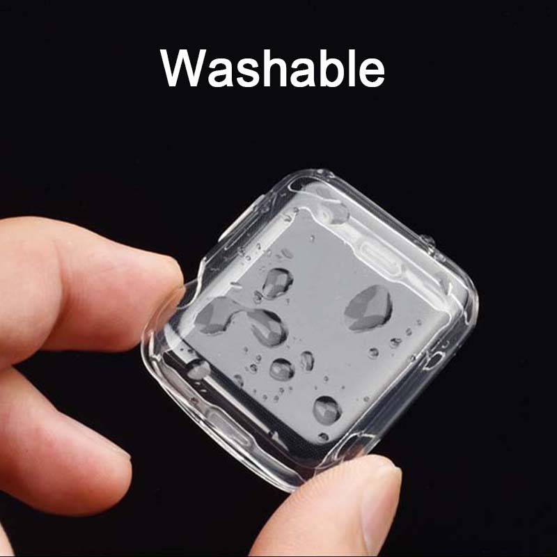 Full Clear Cover Silicon Mềm T - đánh giá và giá Watch Iwo