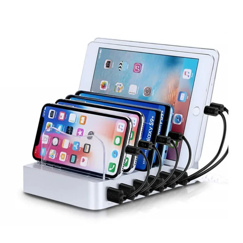 6USB desktop phone holder, sma - đánh giá và giá Smartwatch I Watches