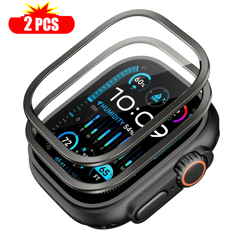 2pcs Tempered Glass for Apple  - đánh giá và giá Smartwatch Watches For Men