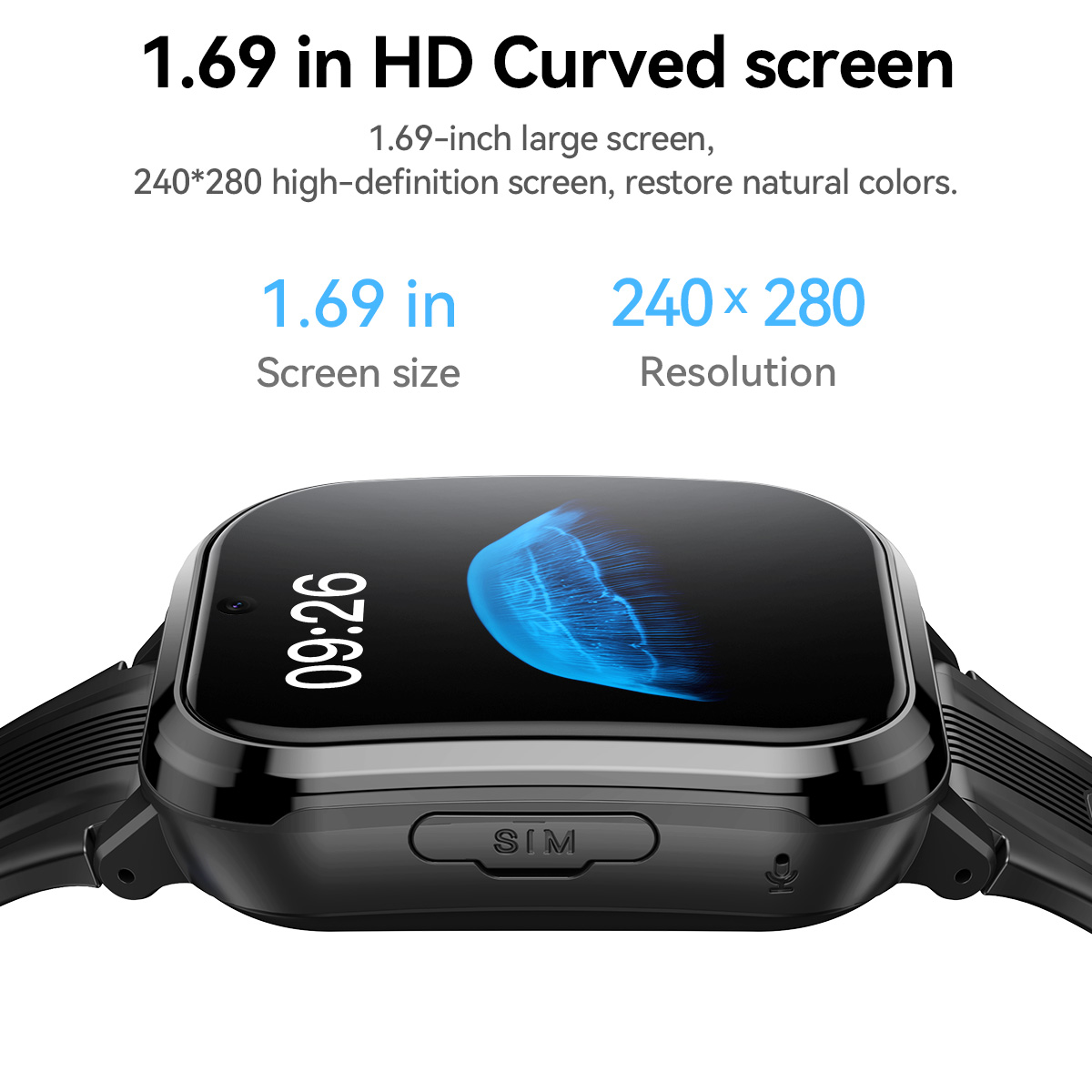 HOCO Y108 1.69inch HD LCD Curv - đánh giá và giá Smartwatch Watches Price