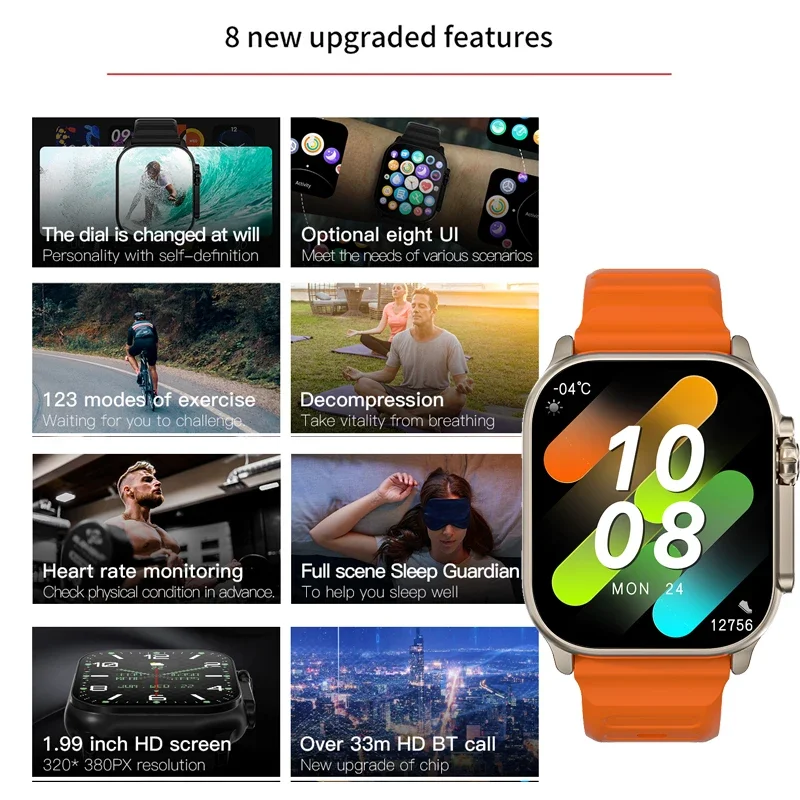 2026 T900 Ultra 2 Smart Watch  - đánh giá và giá Watch Iwo