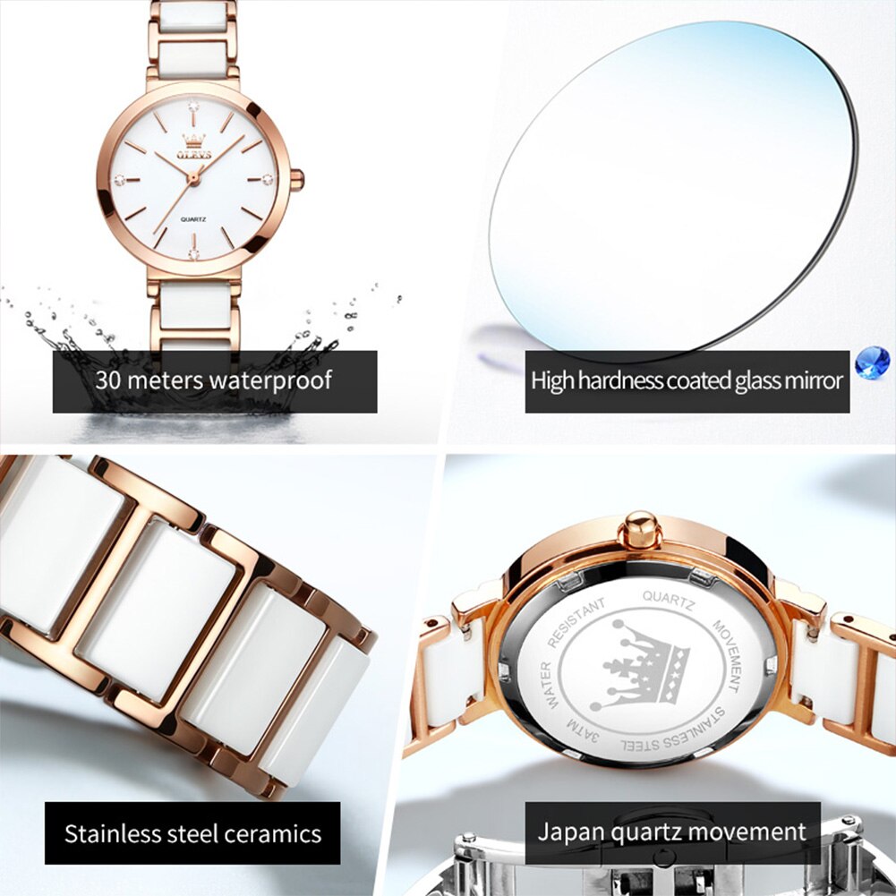 OLEVS Fashion Women Watches Re - đánh giá và giá Minimalist Thin Watch